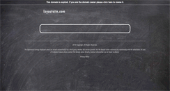 Desktop Screenshot of layoutsite.com